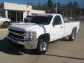 Summit White - Silverado 2500HD Work Truck Regular Cab Photo No. 1