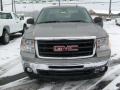 2009 Steel Gray Metallic GMC Sierra 1500 SLE Extended Cab 4x4  photo #2