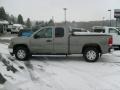 2009 Steel Gray Metallic GMC Sierra 1500 SLE Extended Cab 4x4  photo #4