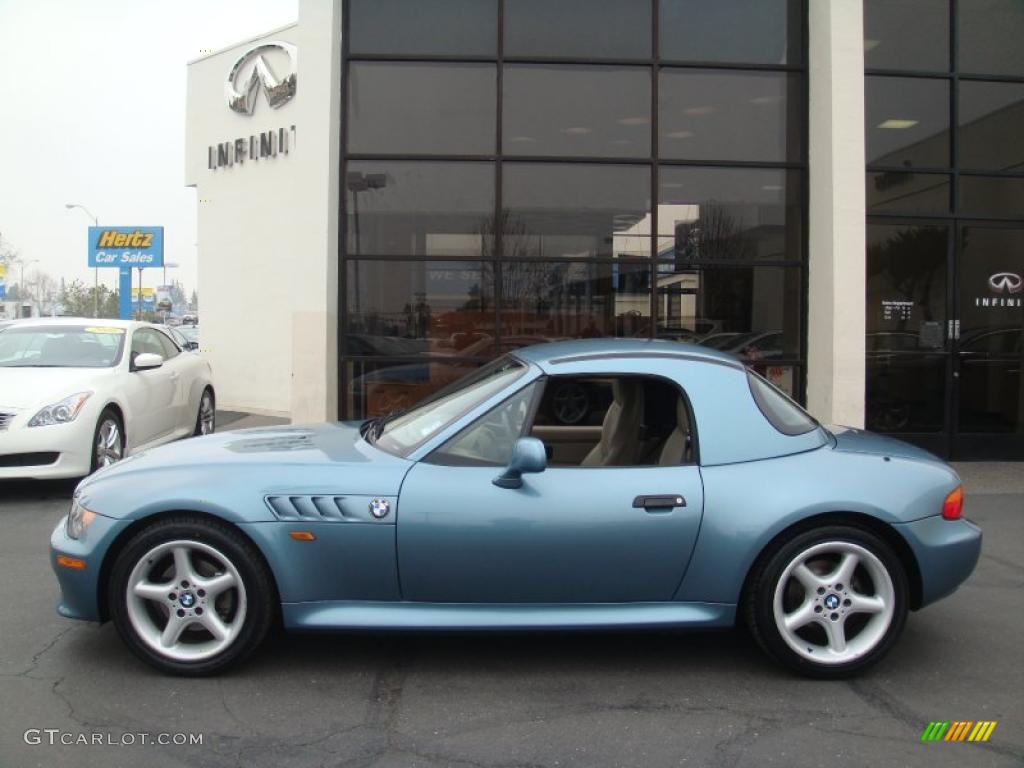 Atlanta Blue Metallic 1998 BMW Z3 2.8 Roadster Exterior Photo #44295003