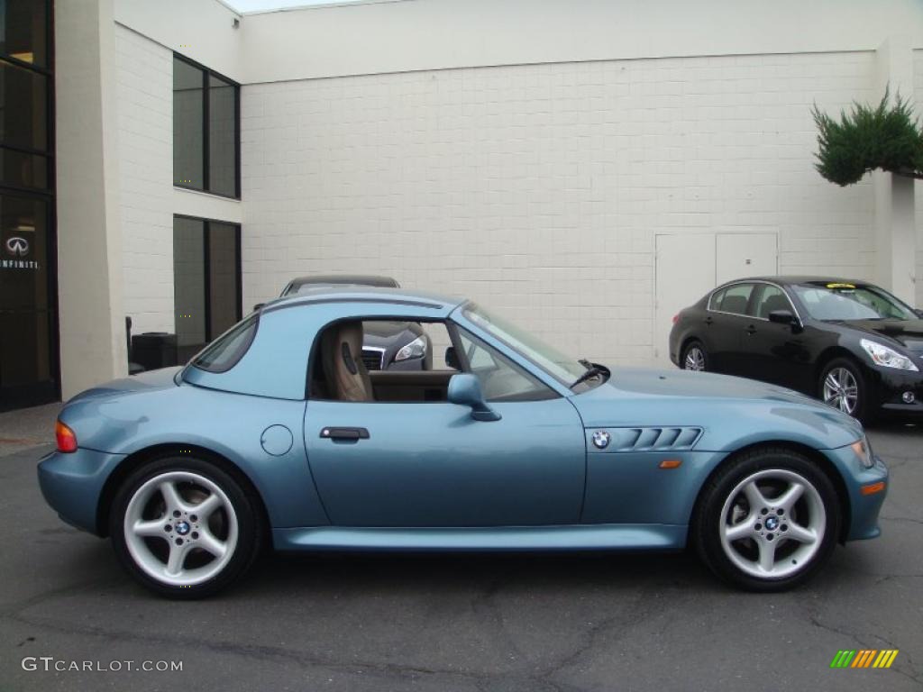 Atlanta Blue Metallic 1998 BMW Z3 2.8 Roadster Exterior Photo #44295048