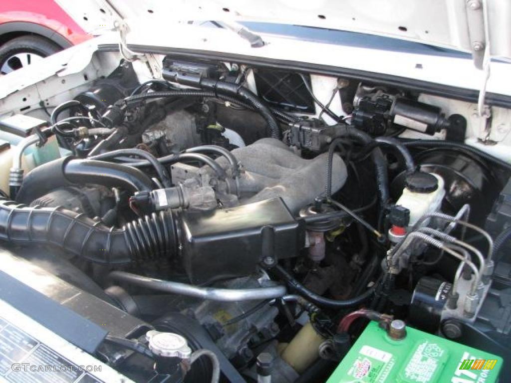 2001 Ford Ranger XL SuperCab Engine Photos