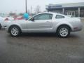 2008 Brilliant Silver Metallic Ford Mustang V6 Deluxe Coupe  photo #3