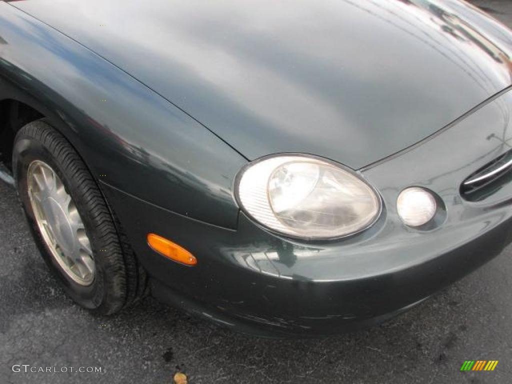 1998 Taurus SE - Dark Green Satin Metallic / Medium Prairie Tan photo #2