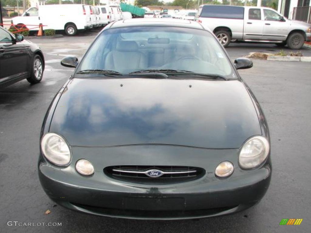 1998 Taurus SE - Dark Green Satin Metallic / Medium Prairie Tan photo #3