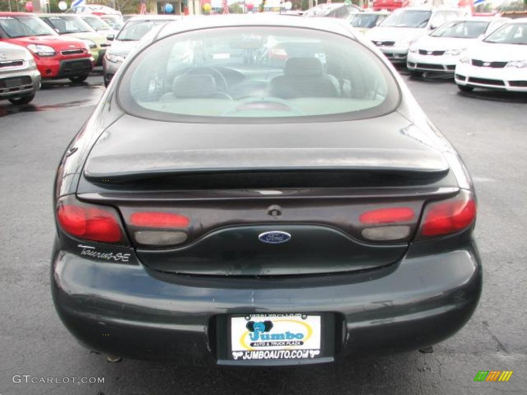 1998 Taurus SE - Dark Green Satin Metallic / Medium Prairie Tan photo #8