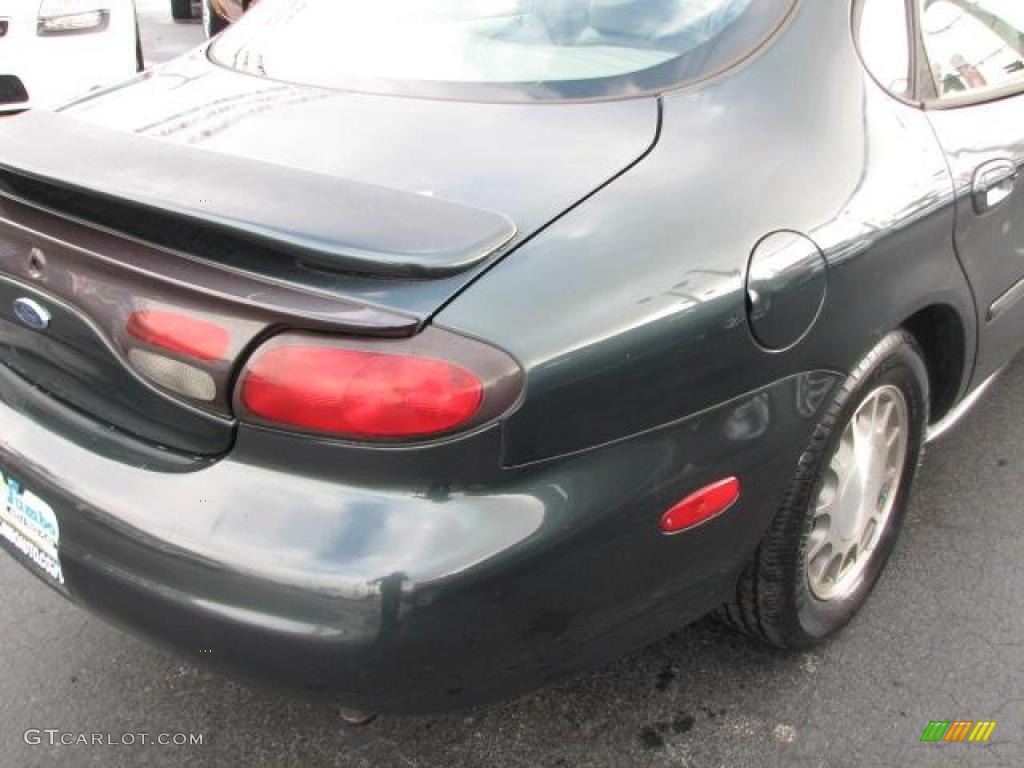 1998 Taurus SE - Dark Green Satin Metallic / Medium Prairie Tan photo #9