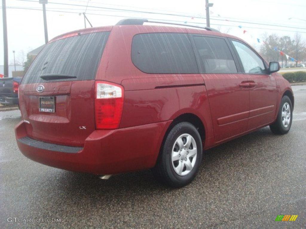 Claret Red 2009 Kia Sedona LX Exterior Photo #44297322
