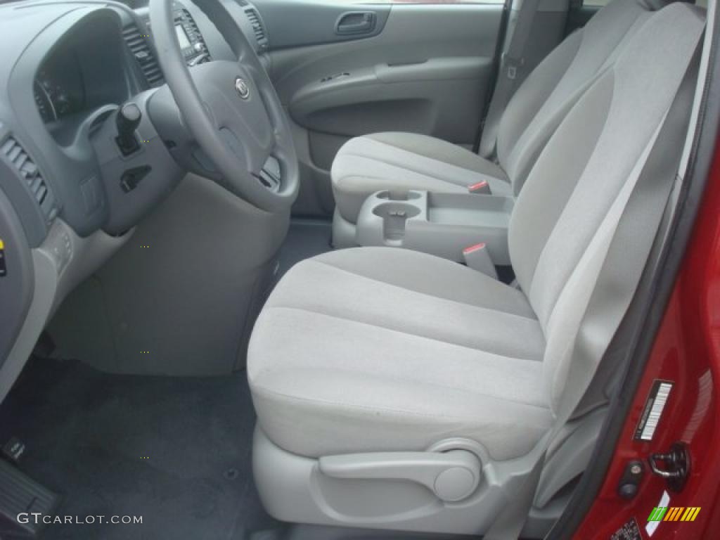 Gray Interior 2009 Kia Sedona LX Photo #44297374