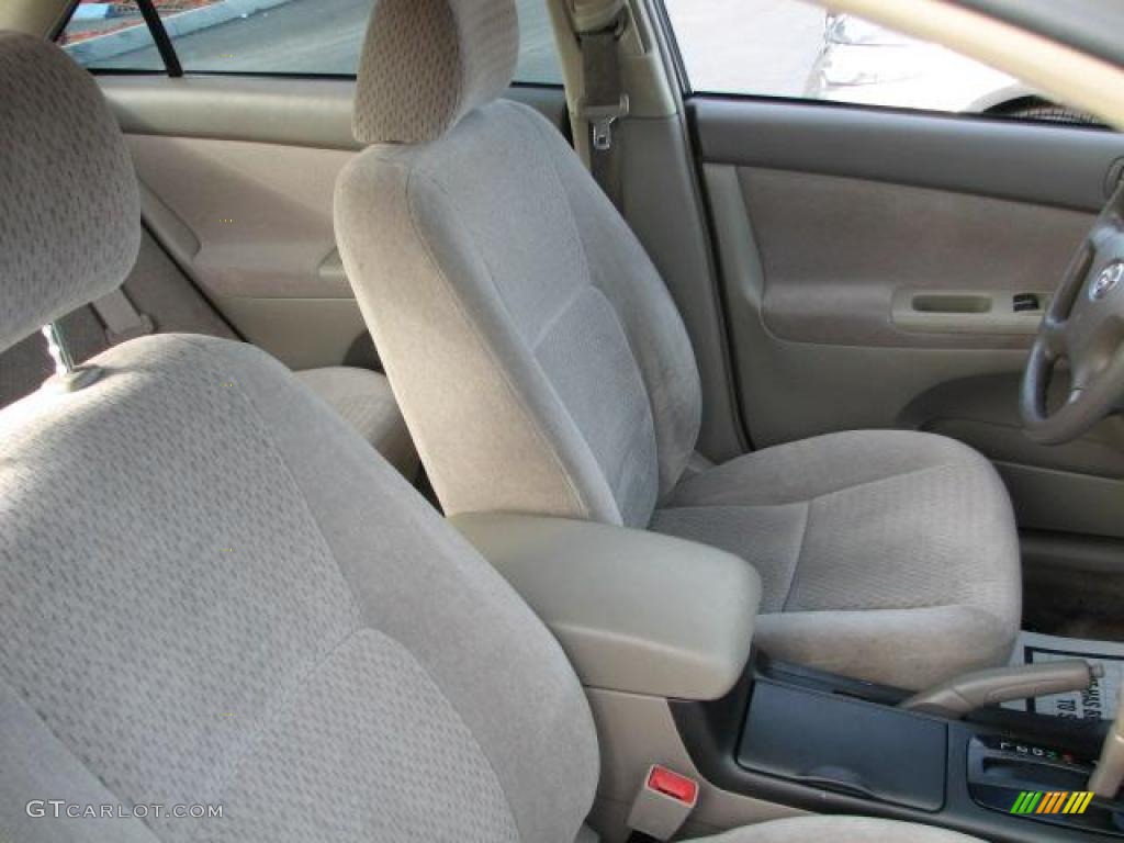 2003 Camry LE - Salsa Red Pearl / Stone photo #15
