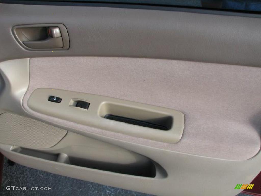 2003 Camry LE - Salsa Red Pearl / Stone photo #16