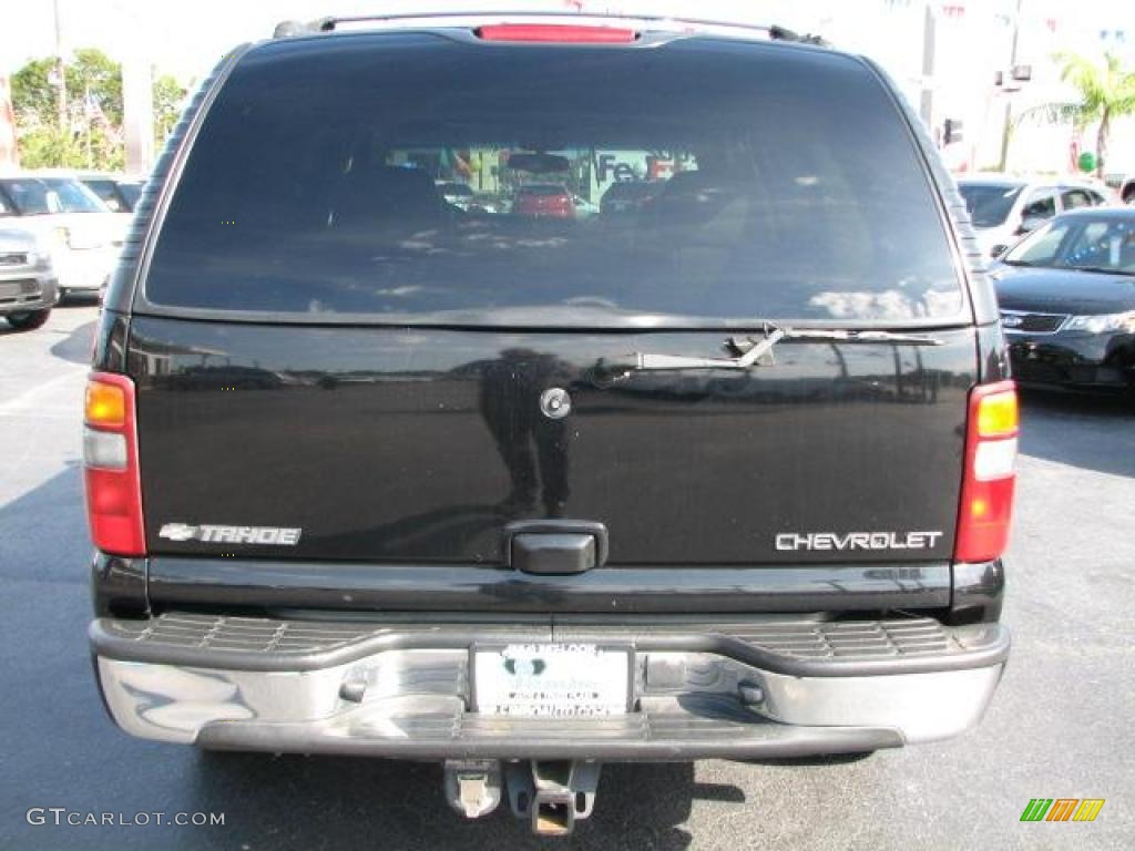 2002 Tahoe LS - Onyx Black / Tan/Neutral photo #9