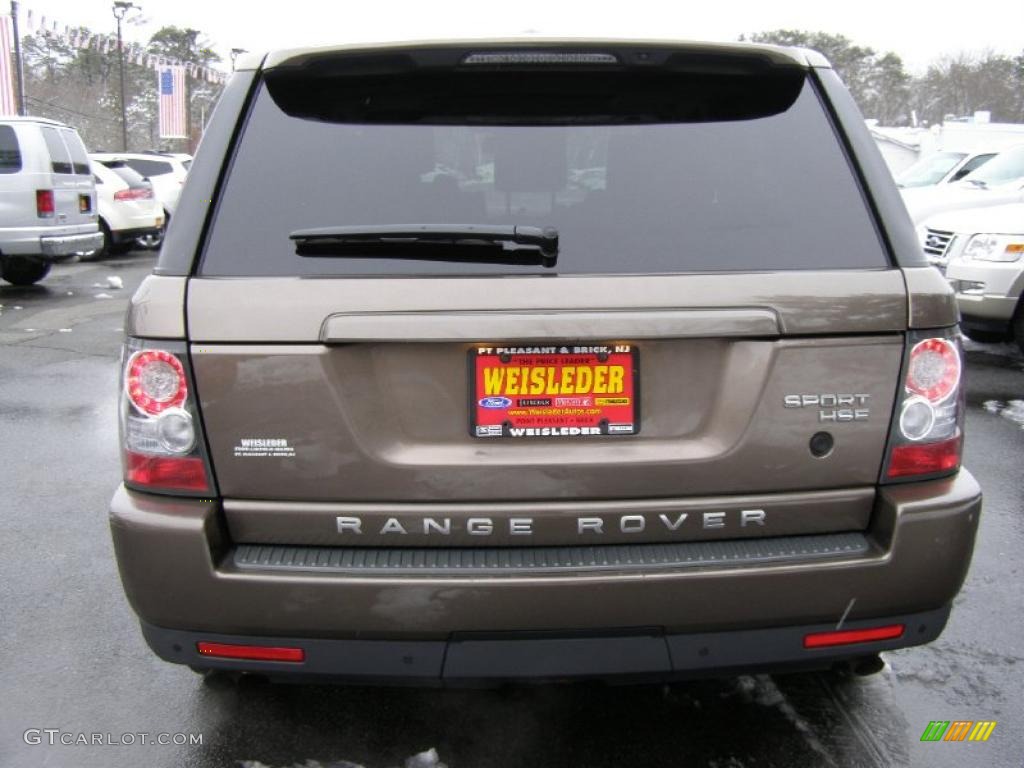 2010 Range Rover Sport HSE - Nara Bronze / Premium Arabica/Arabica Stitching photo #7