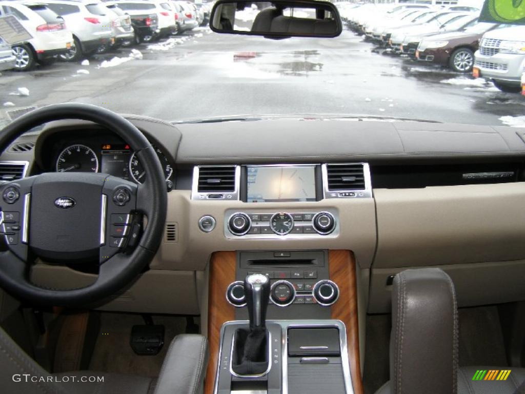 2010 Range Rover Sport HSE - Nara Bronze / Premium Arabica/Arabica Stitching photo #24