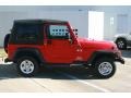 Flame Red - Wrangler X 4x4 Photo No. 8