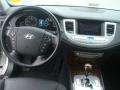 Jet Black 2010 Hyundai Genesis 3.8 Sedan Dashboard