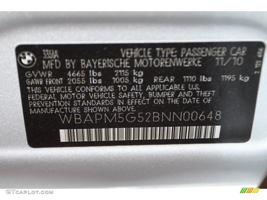 2011 3 Series 335i Sedan - Titanium Silver Metallic / Black Dakota Leather photo #6