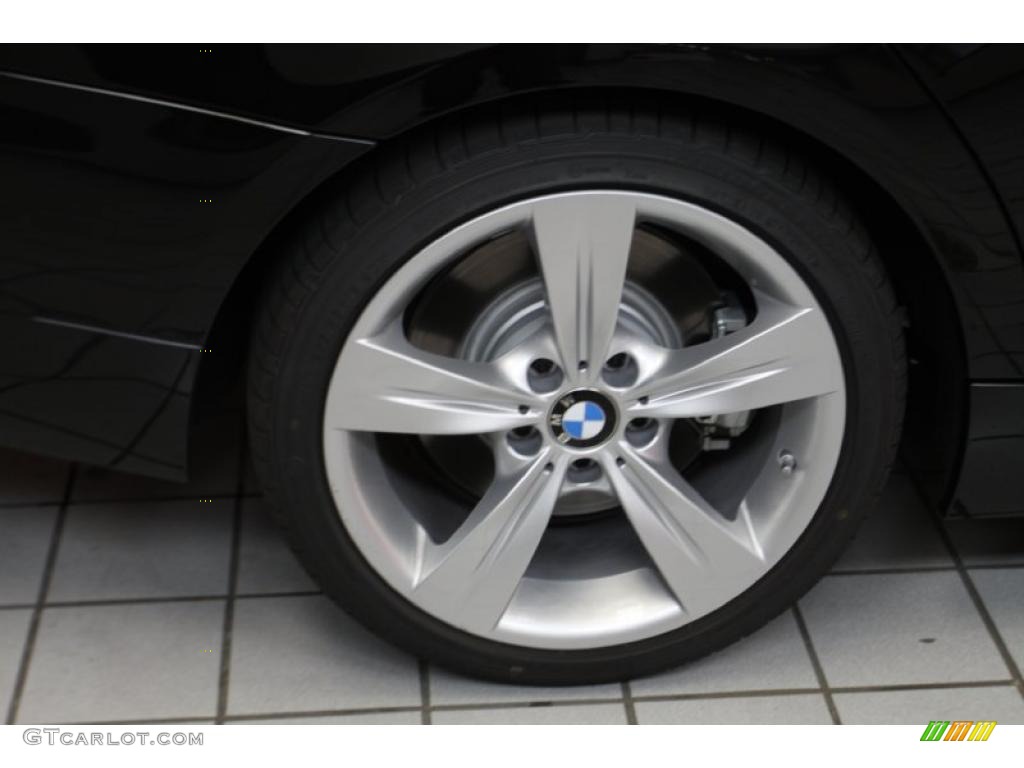 2011 3 Series 335i Sedan - Jet Black / Black Dakota Leather photo #11