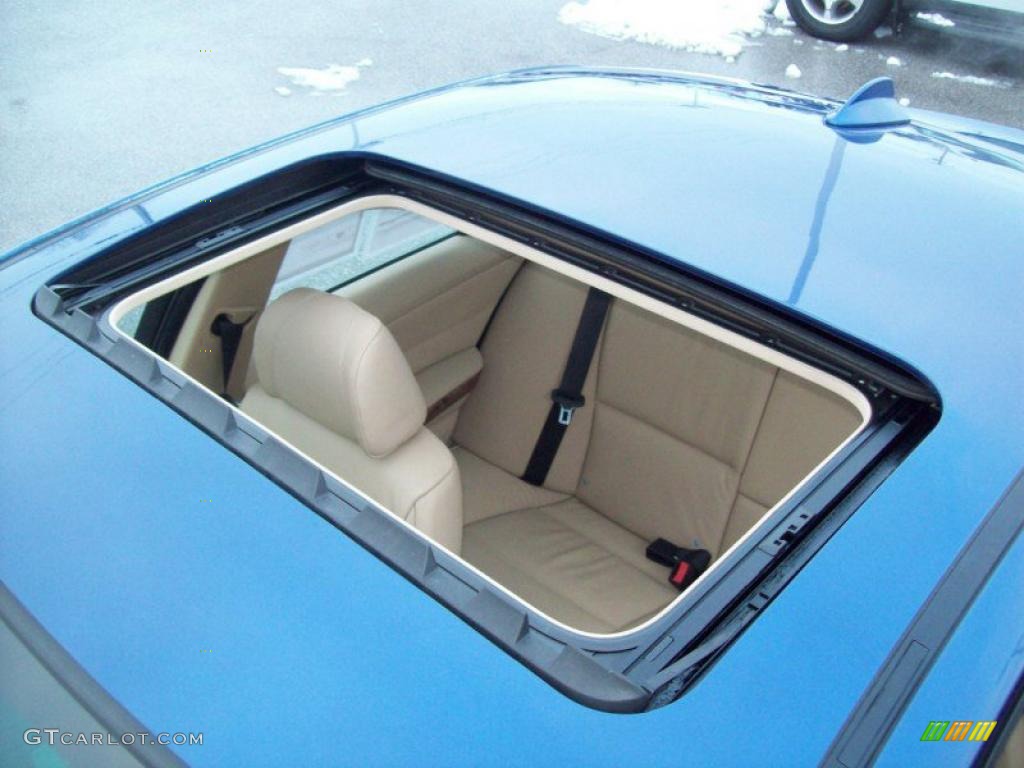 2007 3 Series 328i Sedan - Montego Blue Metallic / Beige photo #9