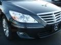 2009 Black Noir Pearl Hyundai Genesis 3.8 Sedan  photo #5