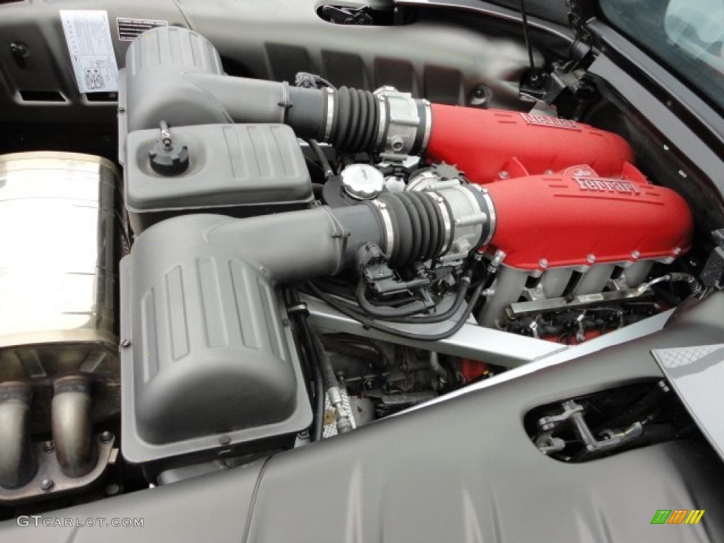 2008 Ferrari F430 Spider F1 4.3 Liter DOHC 32-Valve VVT V8 Engine Photo #44317689