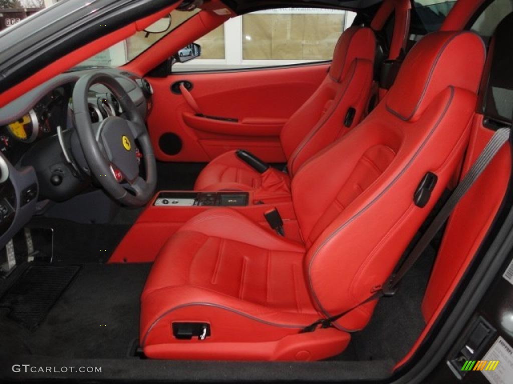 Red Interior 2008 Ferrari F430 Spider F1 Photo #44317721