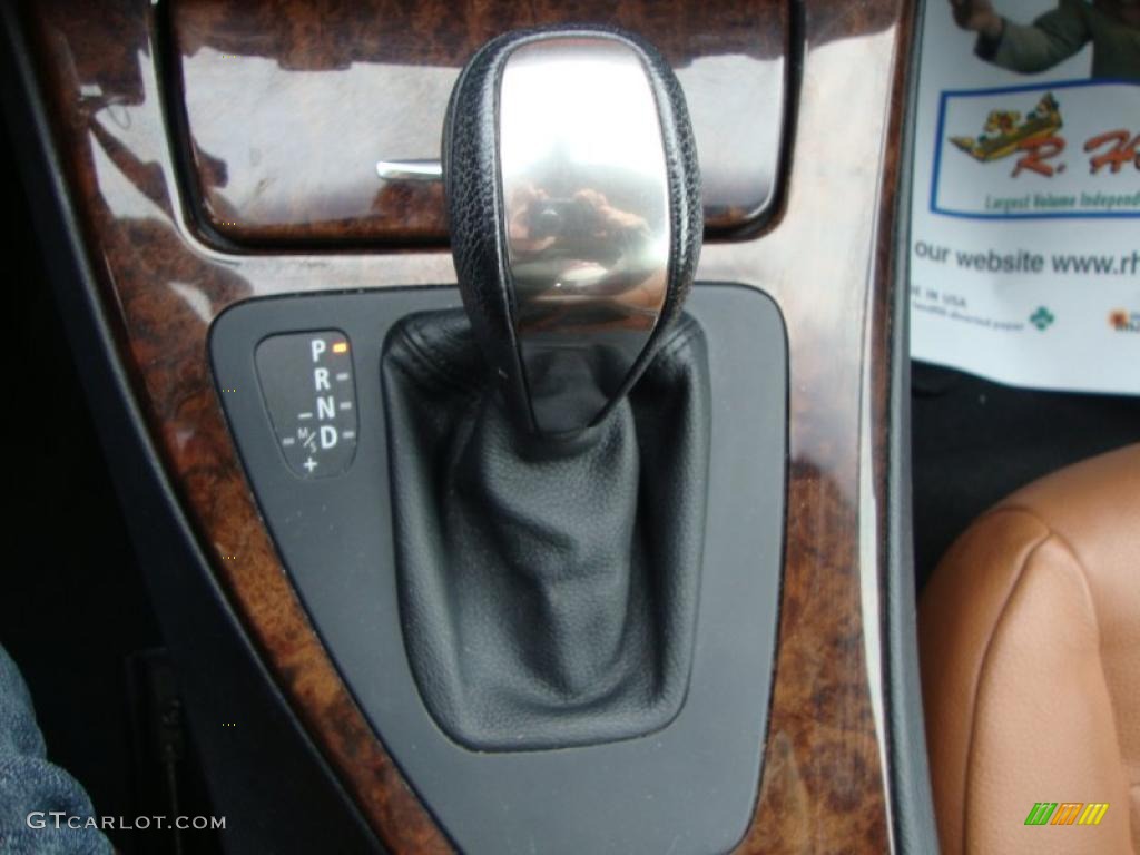 2008 3 Series 335xi Coupe - Montego Blue Metallic / Saddle Brown/Black photo #14