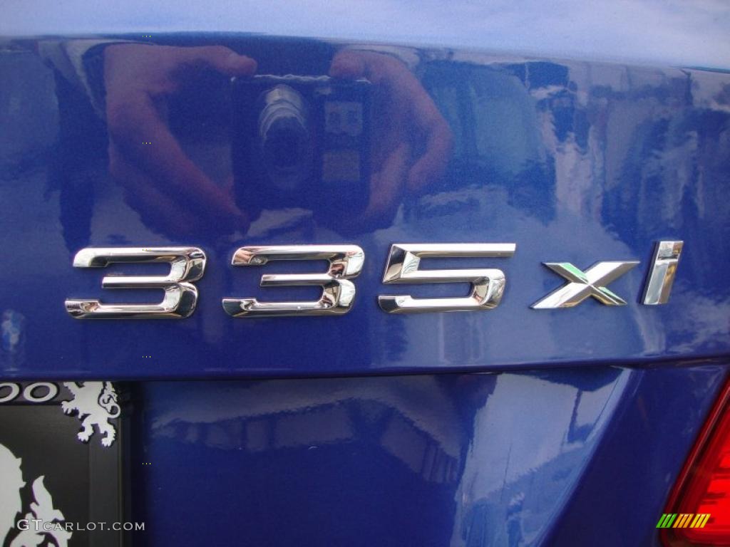 2008 3 Series 335xi Coupe - Montego Blue Metallic / Saddle Brown/Black photo #24