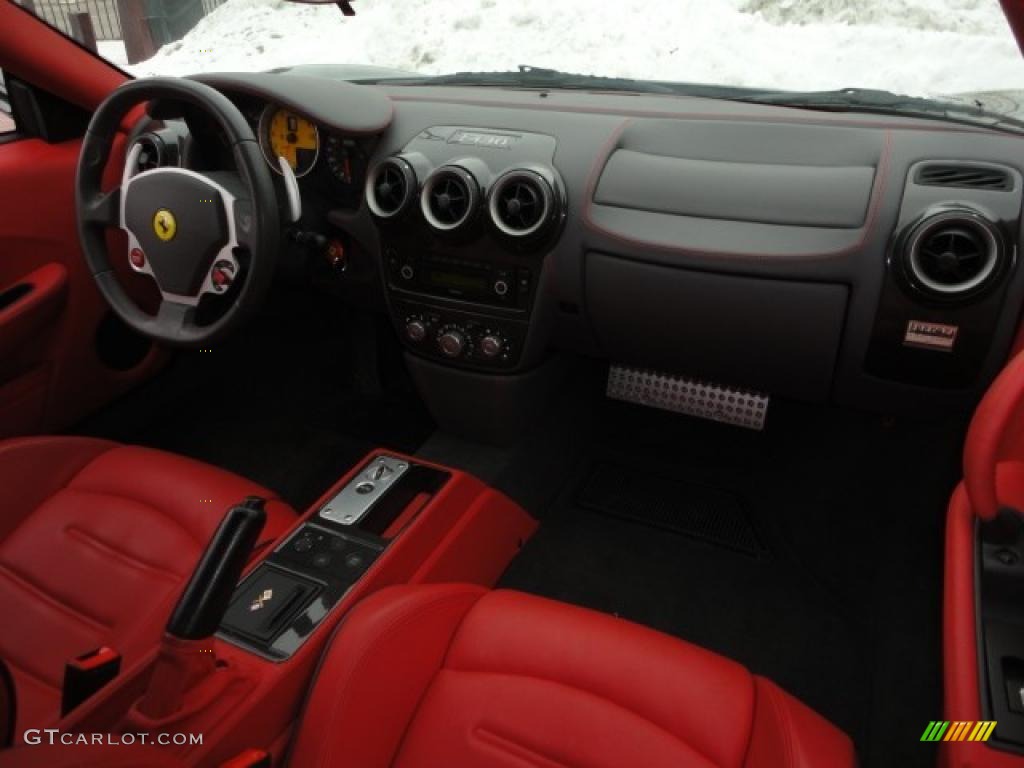 2008 Ferrari F430 Spider F1 Red Dashboard Photo #44317977