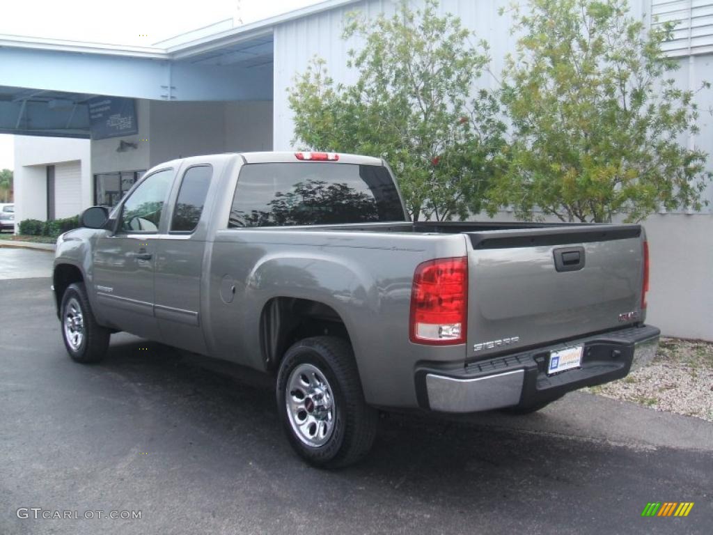 Steel Gray Metallic 2008 GMC Sierra 1500 Extended Cab Exterior Photo #44319366