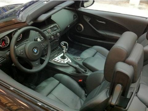 Bmw M6 Convertible Interior. 2010 BMW M6 Convertible