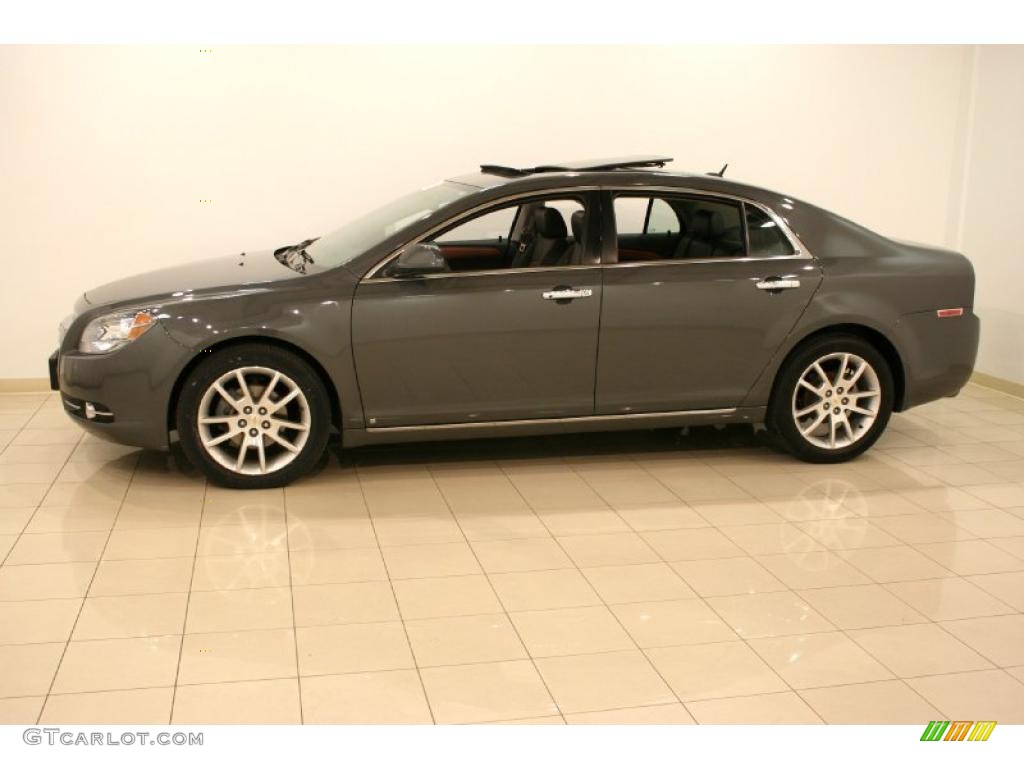 Dark Gray Metallic 2009 Chevrolet Malibu LTZ Sedan Exterior Photo #44319999