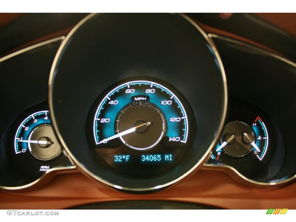 2009 Chevrolet Malibu LTZ Sedan Gauges Photo #44320061