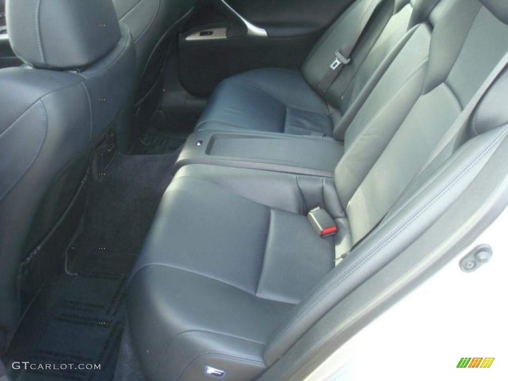 Black Interior 2008 Lexus IS F Photo #44320241