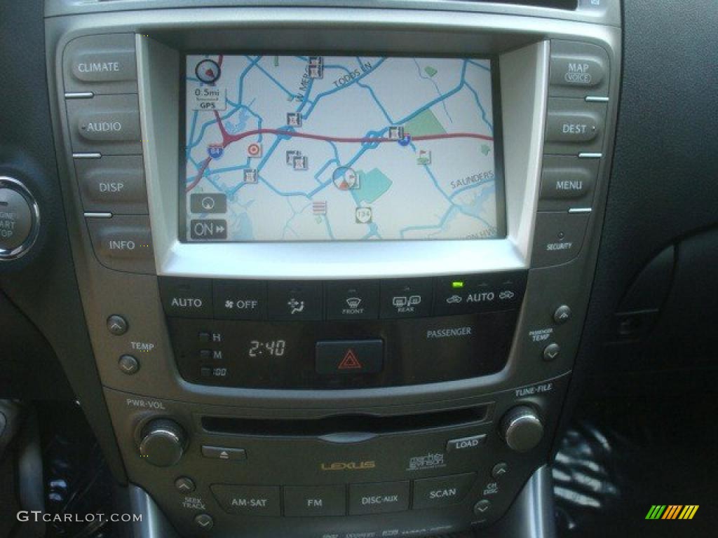 2008 Lexus IS F Controls Photo #44320401