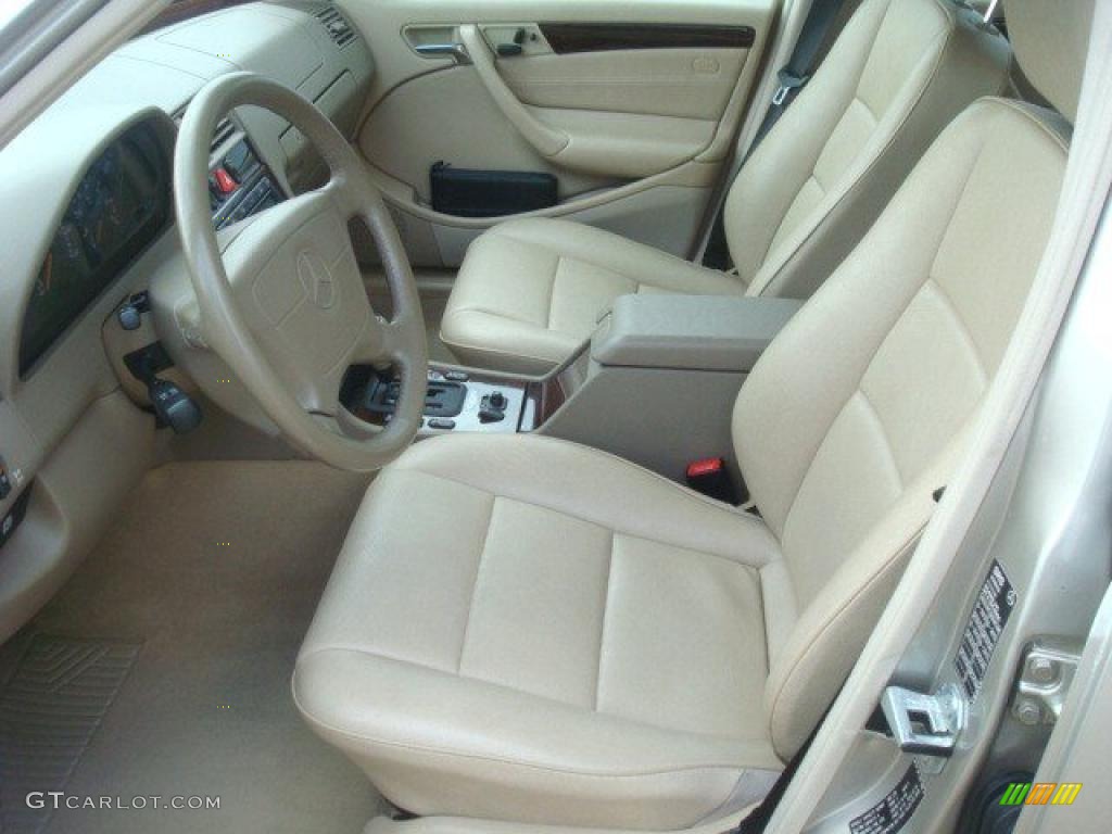 Parchment Interior 1998 Mercedes-Benz C 280 Photo #44321069