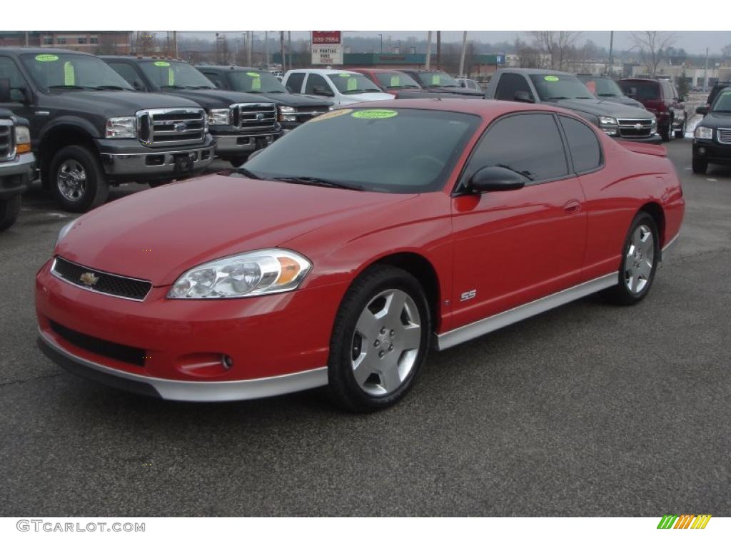 2006 Victory Red Chevrolet Monte Carlo Ss 44316546