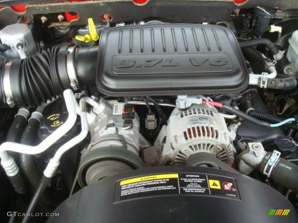 2007 Dodge Dakota SLT Quad Cab 3.7 Liter SOHC 12-Valve PowerTech V6 Engine Photo #44322345