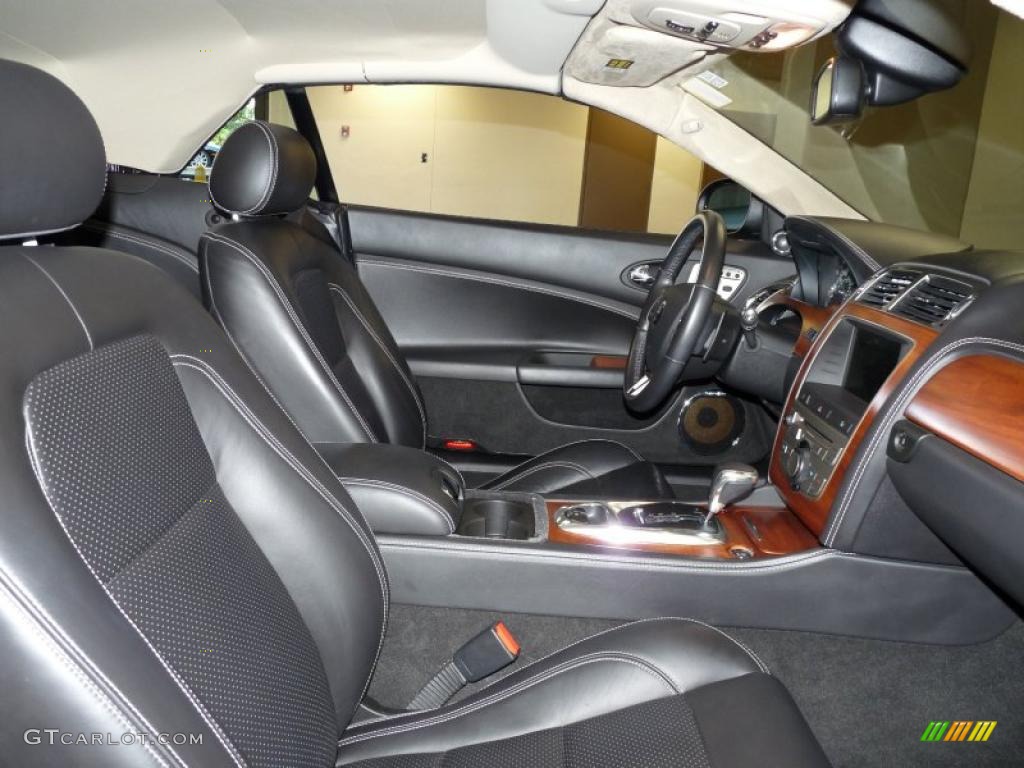 Charcoal Interior 2008 Jaguar XK XKR Convertible Photo #44323622