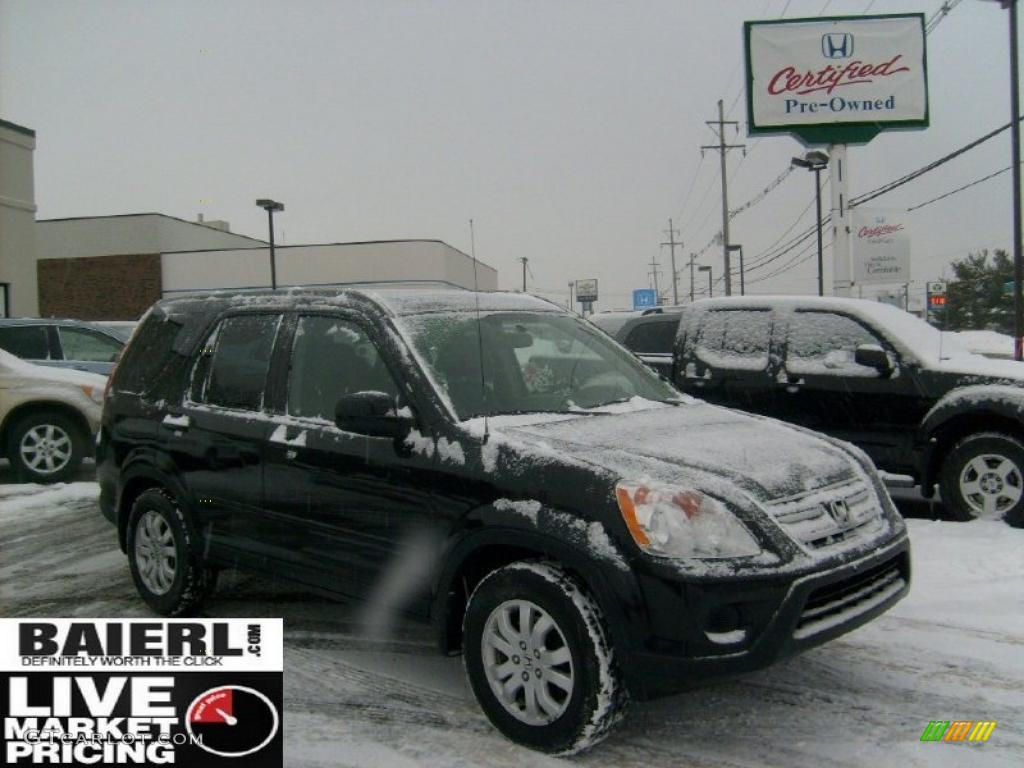 2005 CR-V Special Edition 4WD - Nighthawk Black Pearl / Black photo #1