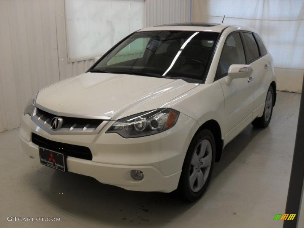 2008 RDX  - White Diamond Pearl / Taupe photo #1