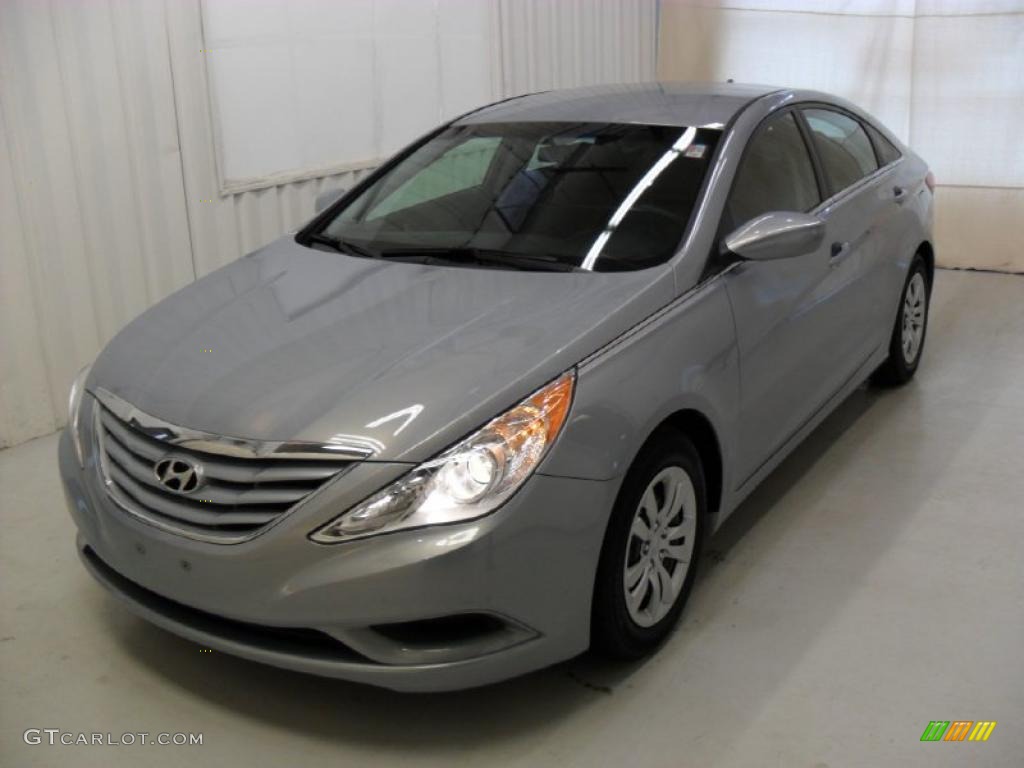 Iridescent Silver Blue Metallic 2011 Hyundai Sonata GLS Exterior Photo #44326253