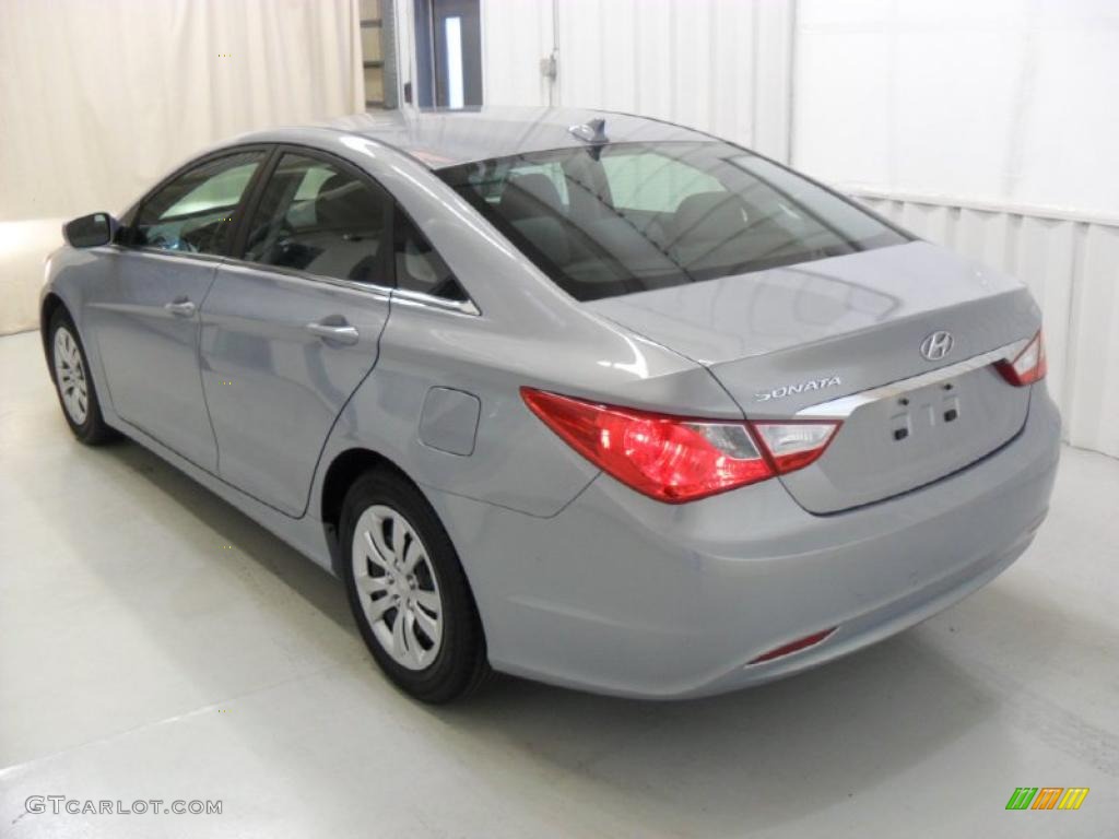 Iridescent Silver Blue Metallic 2011 Hyundai Sonata GLS Exterior Photo #44326269