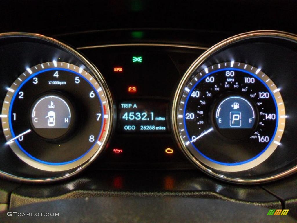 2011 Hyundai Sonata GLS Gauges Photo #44326417