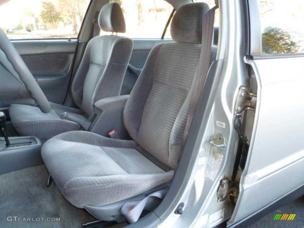 2000 Civic VP Sedan - Vogue Silver Metallic / Gray photo #7