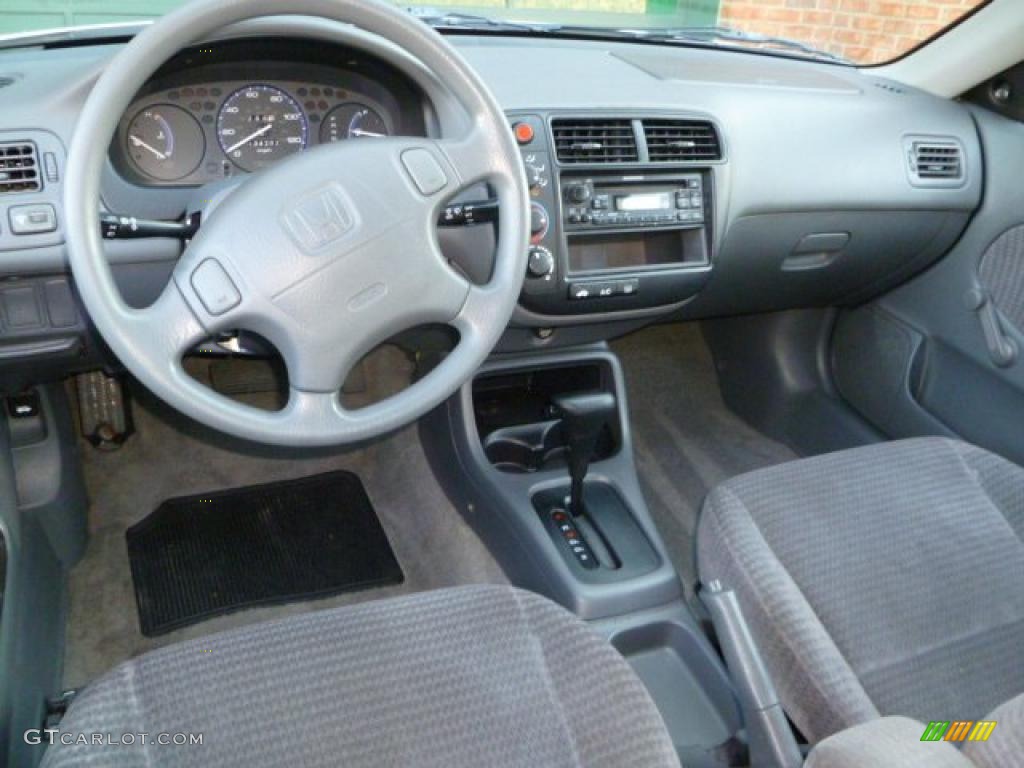 Gray Interior 2000 Honda Civic VP Sedan Photo #44326909