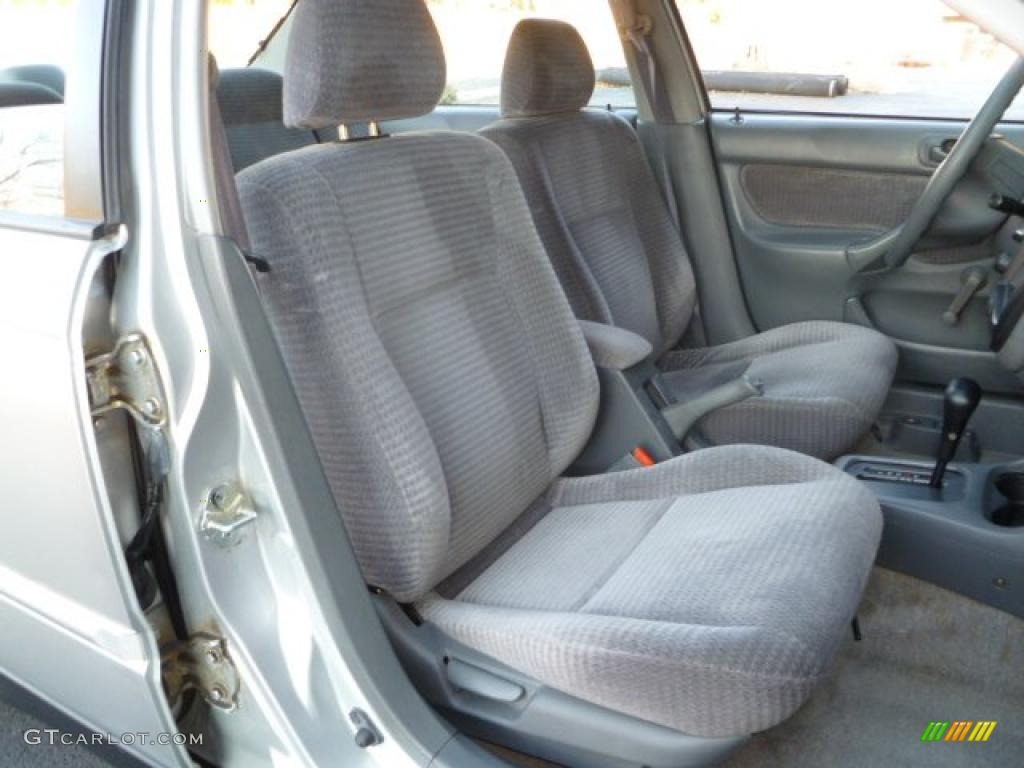 Gray Interior 2000 Honda Civic VP Sedan Photo #44326922