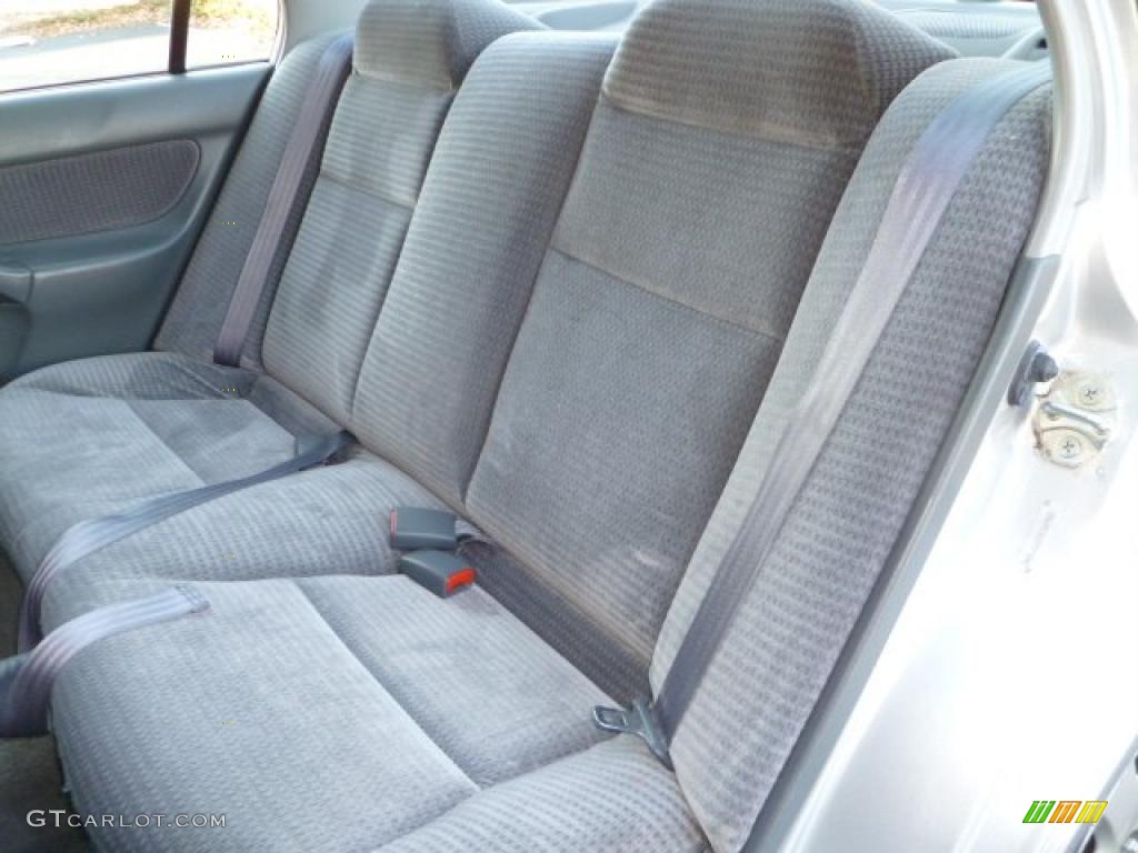 2000 Civic VP Sedan - Vogue Silver Metallic / Gray photo #12
