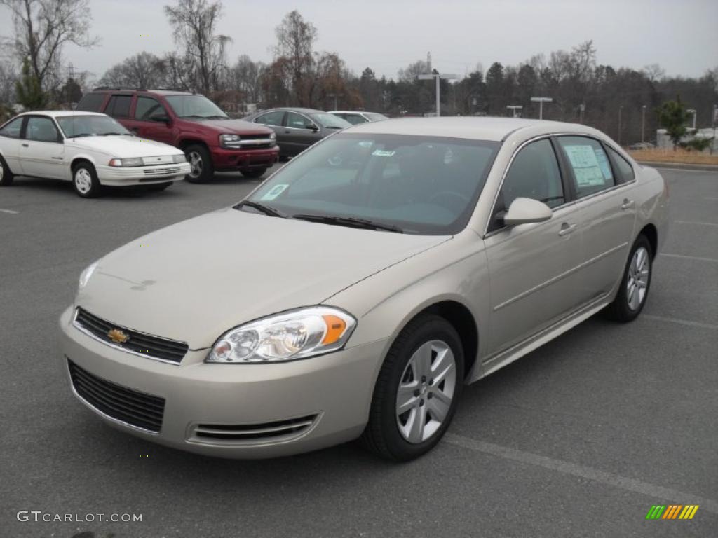 2011 Impala LS - Gold Mist Metallic / Ebony photo #1