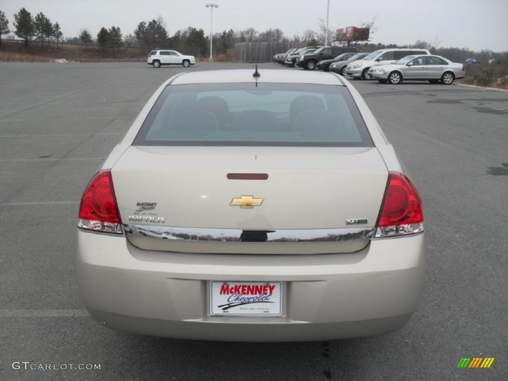 2011 Impala LS - Gold Mist Metallic / Ebony photo #3